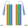 thumbnail image 2 of Kdxio Glitter Rainbow Print Metal Tassel Bookmarks,Perfect Gift for Art Lovers and Bookworms Metal Bookmarks for Women, 2 of 8
