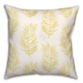 thumbnail image 2 of Creative Products Yellow Fern Leaves 18 x 18 Indoor / Outdoor Pillow, 2 of 3