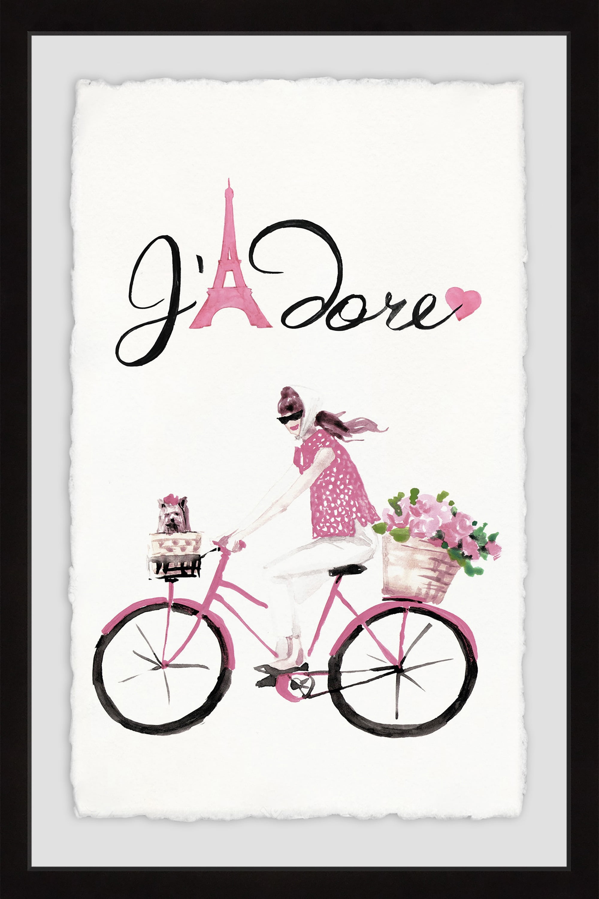 I Adore II Framed Painting Print