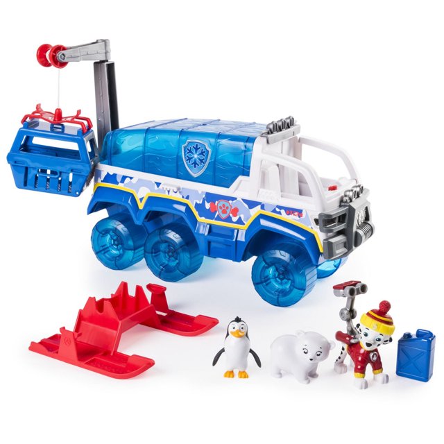 PAW Patrol Snow Rescue - Arctic Terrain Vehicle Rescue Set with Lights And Sounds – Wal-Mart Exclusive
