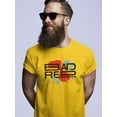 thumbnail image 2 of Bad Reputation Slogan T-Shirt Men -Image by Shutterstock, Male 5X-Large, 2 of 4