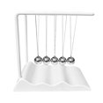 thumbnail image 1 of Bolas de equilibrio de cuna de , bolas oscilantes, accesorios de aprendizaje, juguete de escritorio versátil, dispositivo de física científica Blanco, 1 of 9