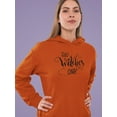 thumbnail image 2 of Bad Witches Only Hoodie Women -Image by Shutterstock, Female x-Large, 2 of 4