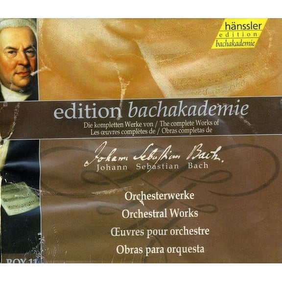 J.S. Bach - Orchestral Works Box 11 - Music & Performance - CD