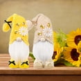 thumbnail image 6 of TERGAYEE Bumble Bee Gnomes Plush,Scandinavian Swedish Honey Bee Elf, Summer Gnomes Swedish Gnomes Honey Bee Gnomes Decorations for Home Collection Gifts Farmhouse Kitchen Plush Set of 2, 6 of 9