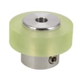 thumbnail image 3 of 2X,300mm Aluminum Polyurethane Industrial Encoder Wheel Measuring Wheel for Measuring Rotary Encoder, 3 of 8