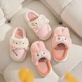 Kawaii Sanrio Hello Kitty Slippers Kuromi My Melody Home Slippers Women ...
