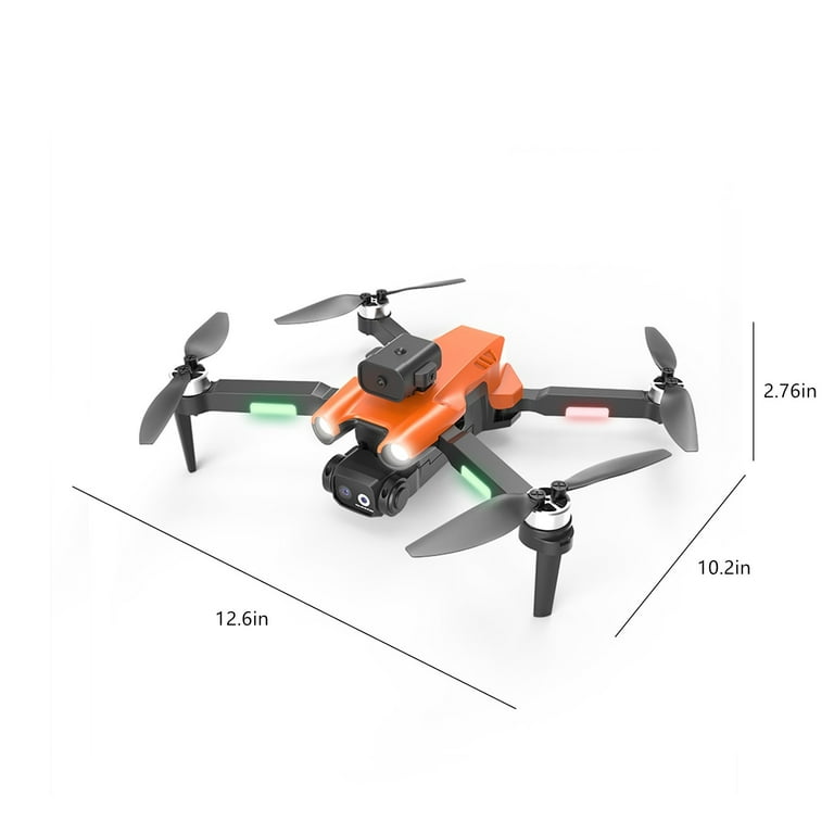 Brushless Motor Drone With 1080P Camera 2.4G WIFI FPV RC Quadcopter With Headless Mode Follow Me Altitude Hold Nano Drone Obstacle Avoidance Toys