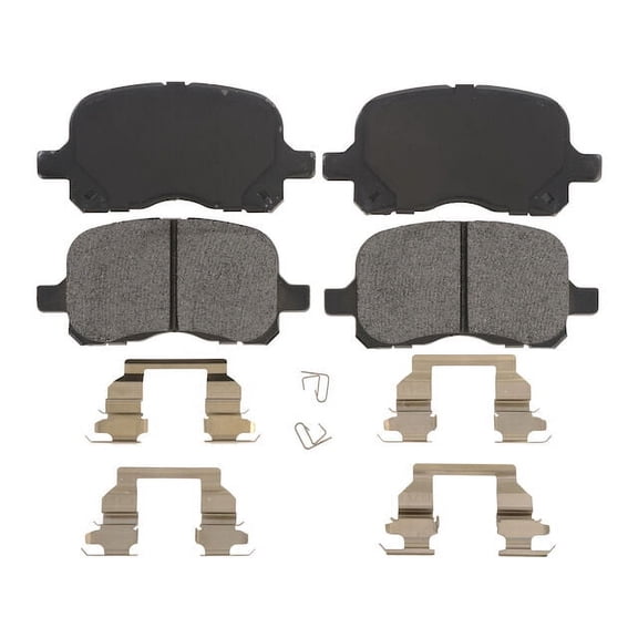 Front Brake Pad Set - Compatible with 1998 - 2002 Toyota Corolla 1999 2000 2001