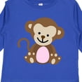 thumbnail image 4 of Inktastic Monkey Girls Long Sleeve Toddler T-Shirt, 4 of 5