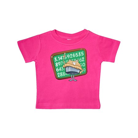 

Inktastic Pie Writing Pi on Chalkboard Gift Baby Boy or Baby Girl T-Shirt