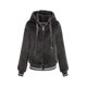 thumbnail image 1 of Chaqueta de piel sintética Bellivera 1712014A para mujer gris talla M, 1 of 6