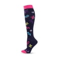 thumbnail image 5 of SGFCWSX Compression Socks for Men & Women,Knee High Nurse Pregnant Running Travel Athletic Socks Dark Blue XL, 5 of 6