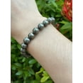 thumbnail image 6 of Pyrite Crystal Bead Bracelet 8mm, Wholesale Genuine Pyrite Stretch Gemstone Bracelet, Gift for Men & Women (1), 6 of 9
