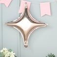 thumbnail image 5 of Efavormart 3 Pack 23" Rose Gold Aluminum Foil Star Shape Balloon Wholesale 4 Point Quadrangle Mylar Balloons, 5 of 11