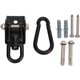thumbnail image 1 of 360° Rotating Stainless Steel Hammock Hanging Hook Kit for Outdoor Use, Black - Compatible with Most Hammocks, 1 of 5