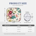thumbnail image 6 of Goofa Bird Butterfly Rose Pattern 2 Piece Car Windshield Sun Shade Foldable | Front Windshield Shade for Sun, Heat and UV Rays | Sunshade for Car Front Window-, 6 of 7