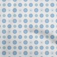 thumbnail image 1 of oneOone Georgette Viscose Medium Blue Fabric Asian Block Sewing Craft Projects Fabric Prints By Yard 42 Inch Wide, 1 of 5