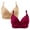 Wine, variant on Tbopshirt Wirefree Bras for Women Plus Size,Women Bras 2PC Ladies Traceless Comfortable No Steel Ring Breathable Gathering Bra Woman Underwear