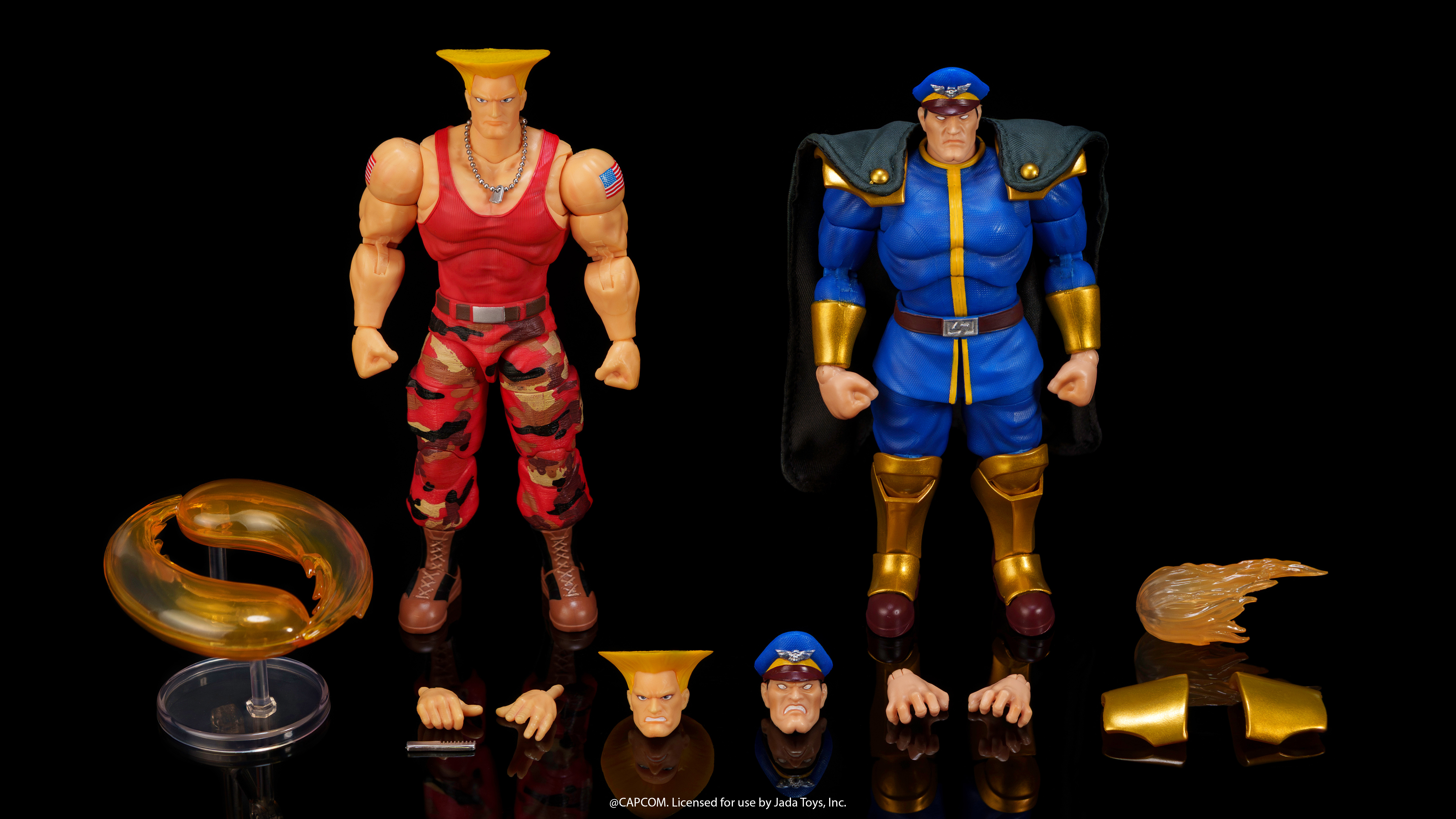 Jada Toys Street Fighter II Guile vs M. Bison 2-Pack photo 6