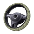 thumbnail image 4 of Haiem Tropical Plants Green Print Steering Wheel Cover 15 Inches for Women Men, Neoprene Anti-Slip Cute Car Steering Wheel Grip Wrap Car Accessories Protective Case Cover for Vehicle Truck SUV, 4 of 8