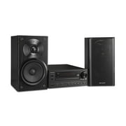 Sharp Bluetooth Hi-Fi Home Audio Stereo Sound System With Single Disc Cd Player
