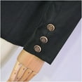 thumbnail image 4 of Hvyesh Military Jacket for Mens Gothic Victorian Renaissance Tailcoat Steampunk Jacket Frock Coat Costume, 4 of 6