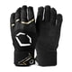 thumbnail image 1 of EvoShield Carbyne Guantes de bateo para adultos con correa - Negro Mediano, 1 of 1
