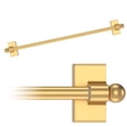 thumbnail image 5 of 2sets Magnetic Curtain Rods for Metal Doors, Adjustable 17.3-33.4 inch No Drill Curtain Rod for Window, Fridge, Cabinet, Iron Rod, 5 of 12