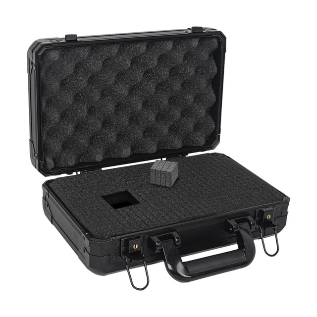 Milaget Mic Carrying Case Hard Shell Instrument Box for Lens Drone Hand Shred Cotton