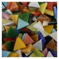 thumbnail image 4 of 300pcs Triangle Rhombus Shape Glass Mosaic Making Mosaic Tiles Tessera for Arts DIY Craft 12mm, 4 of 5