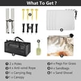 thumbnail image 5 of Portable Beach Tent Sun Shelter With Ground Pegs Water And Wind Resistant Sun Shade Canopy Angle Adjustable Dogs, 5 of 7