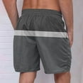 thumbnail image 3 of WAVSUF Summer Drawstring Shorts for Mens Elasticity Short Pants Dark Gray Size XL, 3 of 4