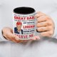 thumbnail image 2 of Taza Viberty Best Dad Ever Ceramic de 325 ml, regalo de Navidad, 2 of 7