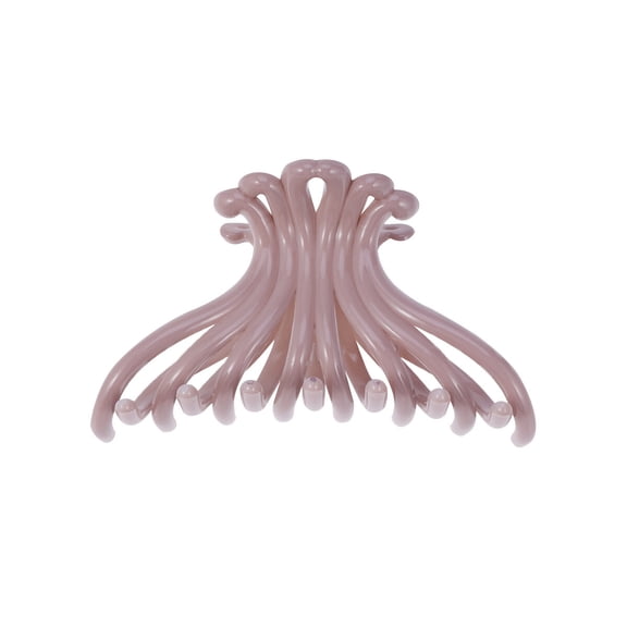 LOLIPPYY Strong Hold Jaw Clips for Women Pink Hair Clips Non-slip Daily Wear 1Pack