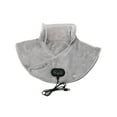 thumbnail image 1 of Destyer Plush Electric Heated Shawl Portable Humanized Three Level Vibration Adjustable Gentle Massage Shawl grey, 1 of 6