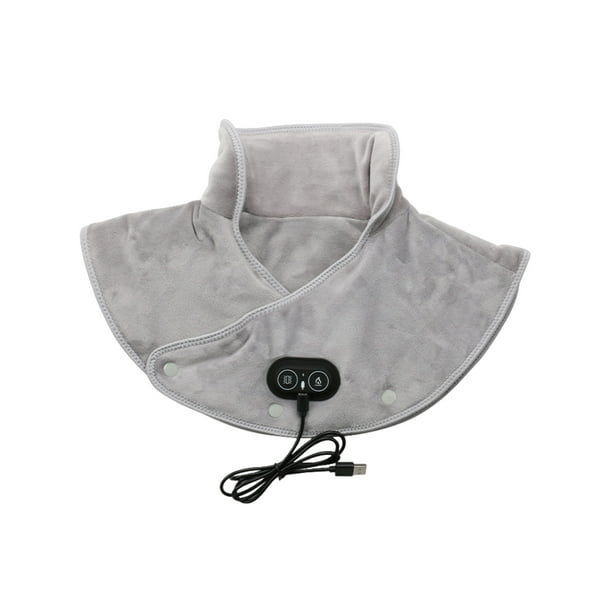 Masaje de envolvente para hombro Yuarrent con calefacción eléctrica de felpa gris