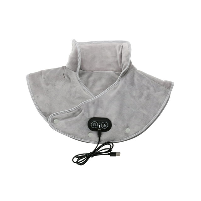 yingyy Portable USB Power Supply Shoulder And Neck Heating Pad Three Level Temperature grey