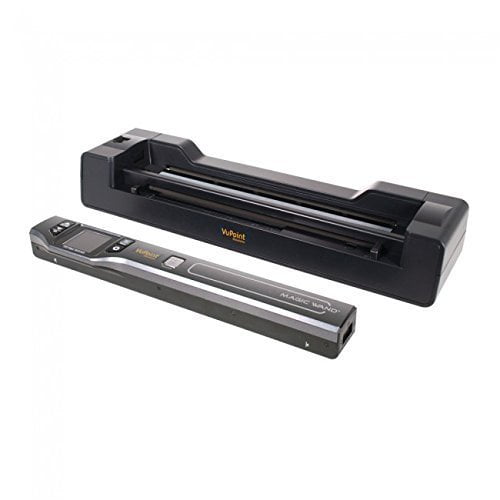 Vupoint Solutions Magic Wand Portable Scanner with Écran LCD Couleur 1,5 Pouces et Auto-Feed Dock - pour Photo, Document, Reçu (PDSDK-ST470-VP))
