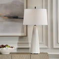 thumbnail image 2 of Uttermost Loire Ivory Glaze Table Lamp, 2 of 8
