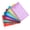 A6 7pcs, variant on OIUR Clear Poly Envelope Binders Pocket Insert with Hook And Loop Closure, Plastic Documents File Folders with Label Pocket for A4 A5 A6 Size Letter