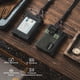 thumbnail image 3 of Llavero RFID Wallet VULKIT con cierre pequeño, color verde militar, 3 of 7