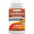 thumbnail image 1 of Best Naturals Cranberry Extracto 50:1 Apoyo Inmunológico y Antioxidante 180 Cápsulas, 1 of 4