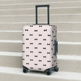 thumbnail image 6 of Pofeuu bow on polka dots Print Luggage Suitcase Cover Protector Luggage Washable Covers Aesthetic for 18/24/28/32 inch Luggage（No luggage included）-X-Large, 6 of 7