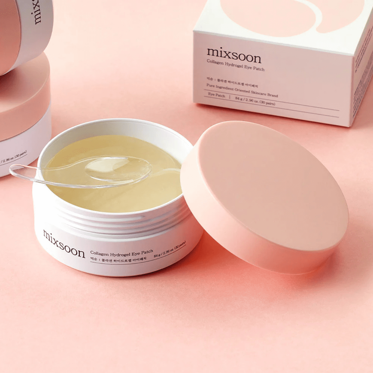 Mixsoon Collagen Hydrogel Eye Patch for Skincare Treatment