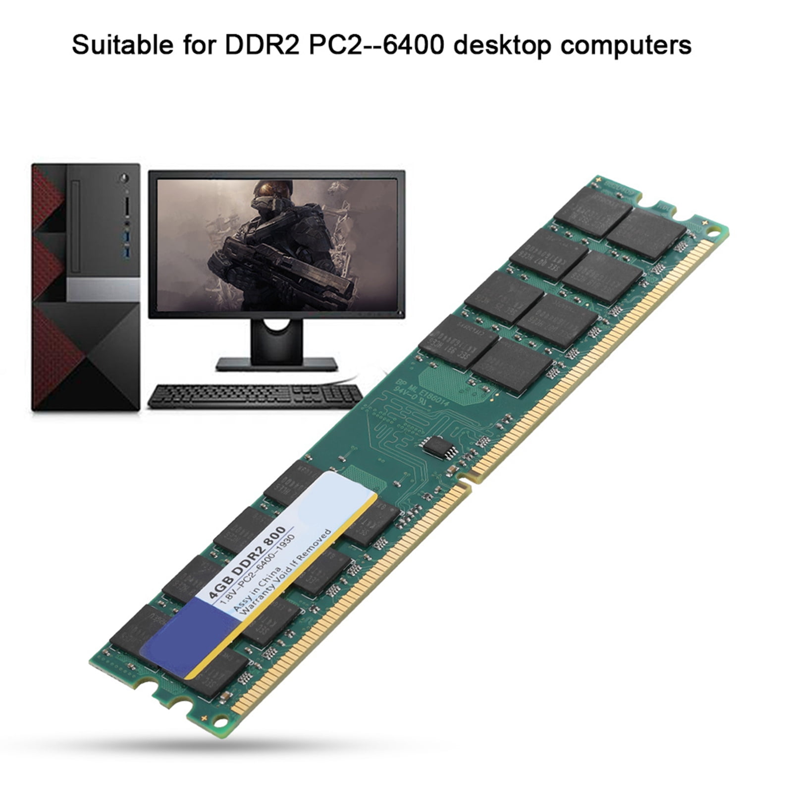 4gb 800mhz Ram Ddr2 4g Ddr2 8Gb 4Gb 800Mhz Memory Module 4Gb 800