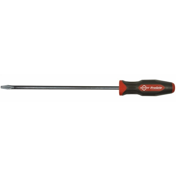 Mayhew Tools 40106 ProGrip Pry Bar, Red, 17" Straight