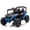Blue, variant on Track Seven 24V Kids Ride on Car, Electric UTV with Remote Control, Bluetooth, Music, 4-Wheel Suspension, Anti-Collision Bar, 14.6" Wide Single Seat, 24V Ride on Toy Car for Boys Girls Aged 3+, Black