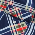 thumbnail image 3 of Men's Long Sleeve Quilted Lined Flannel Shirt Jacket with Hood, 3 of 4