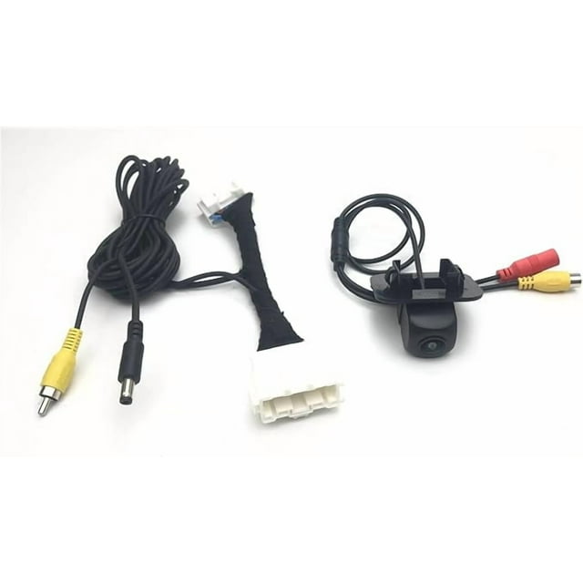 Rear View Camera Compatible for Mazda CX-3 CX3 KD 2015~2022 Reversing Backup Parking Camera Kit Adapter Cable Compatible for OEM Monitor(C18 Adapter)